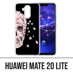 Huawei Mate 20 Lite Case - Blumenschädel