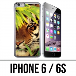 Coque iPhone 6 / 6S - Tigre Feuilles