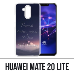 Coque Huawei Mate 20 Lite - Disney Citation Pense Crois Reve
