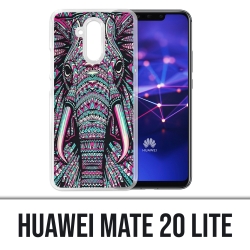 Custodia Huawei Mate 20 Lite - Elefante azteco colorato