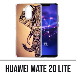 Coque Huawei Mate 20 Lite - Éléphant Aztèque Vintage