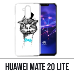 Huawei Mate 20 Lite case - Funny Ostrich