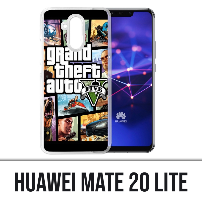 en casa Terminal Referéndum Funda para Huawei Mate 20 Lite - Gta V
