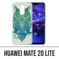 Coque Huawei Mate 20 Lite - Hibou Abstrait