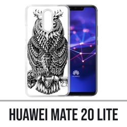 Coque Huawei Mate 20 Lite - Hibou Azteque