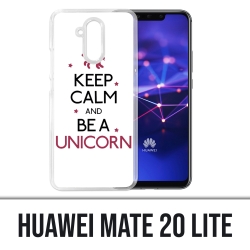 Coque Huawei Mate 20 Lite - Keep Calm Unicorn Licorne