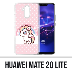 Huawei Mate 20 Lite Case - Kawaii Unicorn