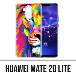 Coque Huawei Mate 20 Lite - Lion Multicolore