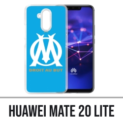 Custodia Huawei Mate 20 Lite - Om logo blu Marsiglia