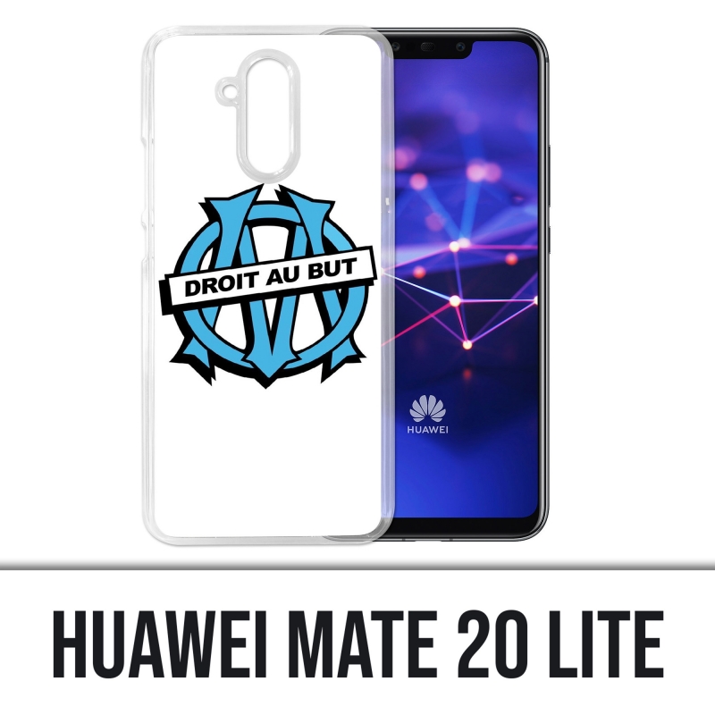 Coque Huawei Mate 20 Lite - Logo Om Marseille Droit Au But