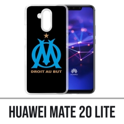 Coque Huawei Mate 20 Lite - Logo Om Marseille Noir