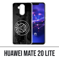 Funda Huawei Mate 20 Lite - Psg Logo Fondo negro