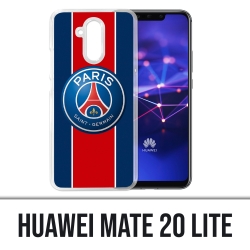 Coque Huawei Mate 20 Lite - Logo Psg New Bande Rouge