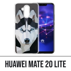 Coque Huawei Mate 20 Lite - Loup Husky Origami