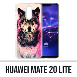 Coque Huawei Mate 20 Lite - Loup Triangle