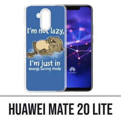 Coque Huawei Mate 20 Lite - Loutre Not Lazy
