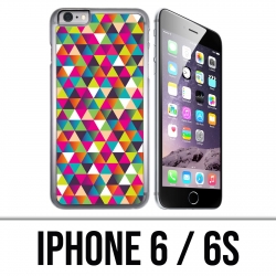 IPhone 6 / 6S Case - Triangle Multicolour