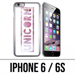 Coque iPhone 6 / 6S - Unicorn Fleurs Licorne