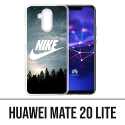 Huawei Mate 20 Lite Case - Nike Logo Wood