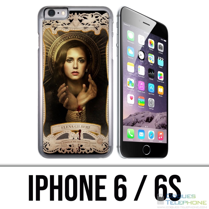 Coque iPhone 6 / 6S - Vampire Diaries Elena