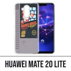 Custodia Huawei Mate 20 Lite - Cartuccia Mario Bros Nintendo Nes