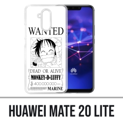 Funda Huawei Mate 20 Lite - One Piece Wanted Luffy