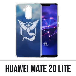 Funda Huawei Mate 20 Lite - Pokémon Go Team Azul Grunge