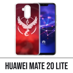 Coque Huawei Mate 20 Lite - Pokémon Go Team Rouge Grunge