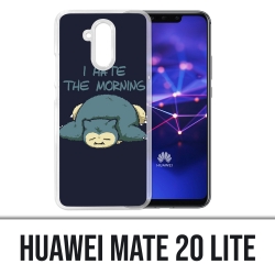 Coque Huawei Mate 20 Lite - Pokémon Ronflex Hate Morning