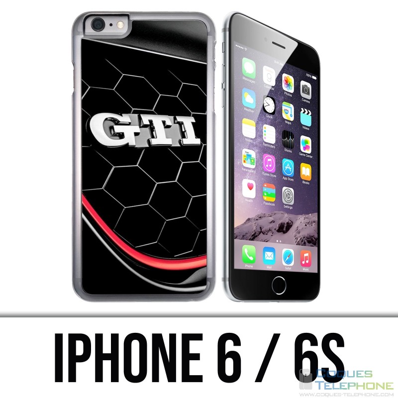 Custodia per iPhone 6 / 6S - Logo Vw Golf Gti