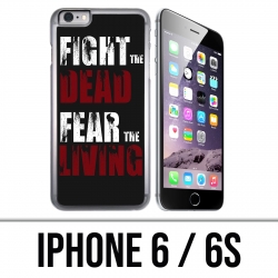 Custodia per iPhone 6 / 6S - Walking Dead Fight The Dead Fear The Living