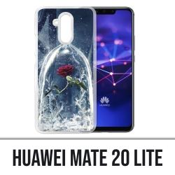 Funda Huawei Mate 20 Lite - La bella y la bestia rosadas
