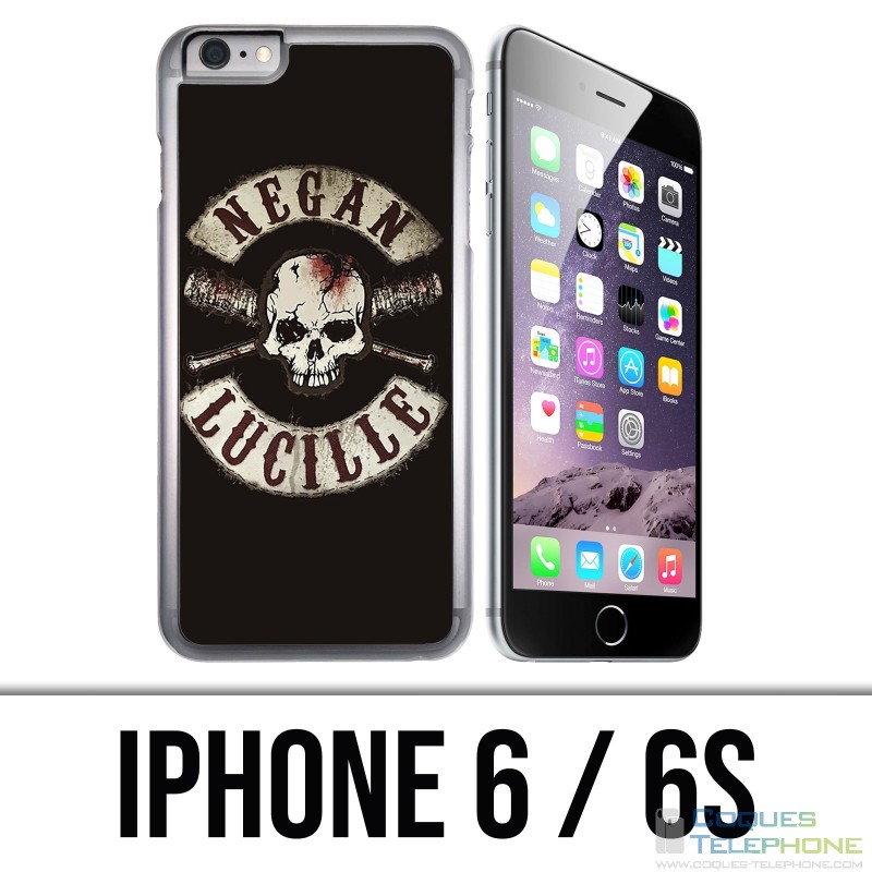 Custodia per iPhone 6 / 6S - Walking Dead Logo Negan Lucille