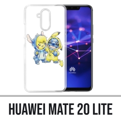 Coque Huawei Mate 20 Lite - Stitch Pikachu Bébé