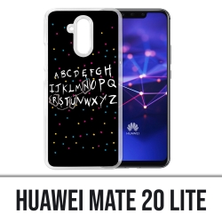 Huawei Mate 20 Lite Case - Fremde Dinge Alphabet