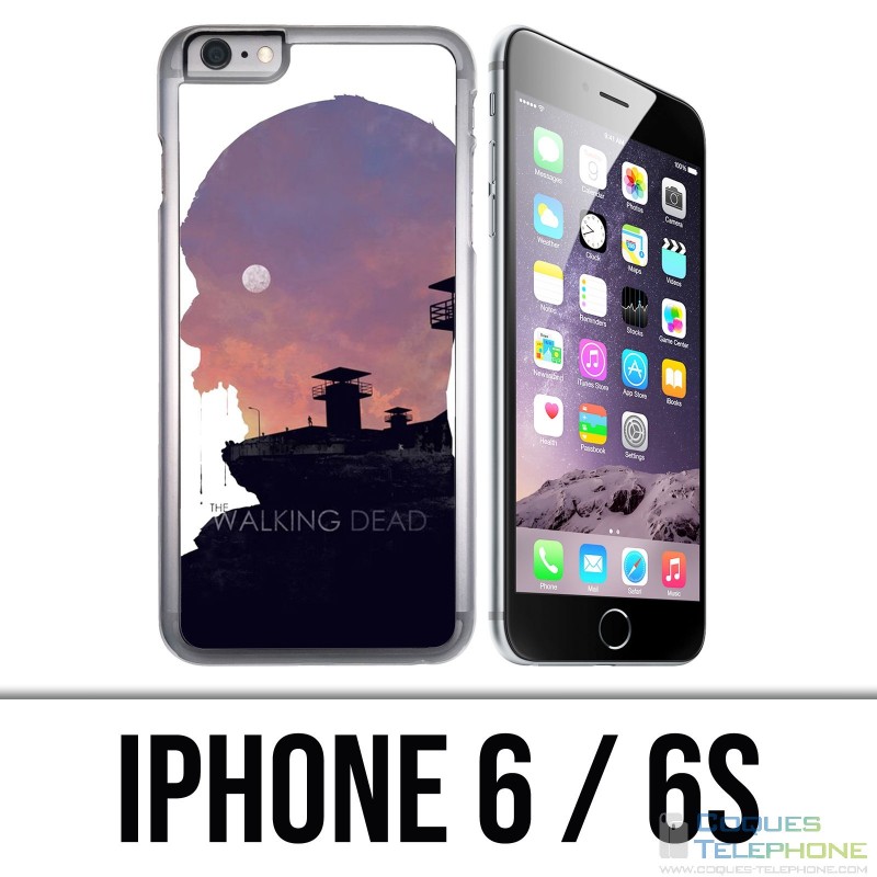 Coque iPhone 6 / 6S - Walking Dead Ombre Zombies