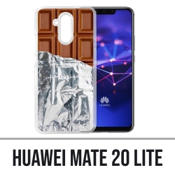 Coque Huawei Mate 20 Lite - Tablette Chocolat Alu