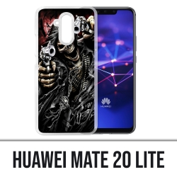 Coque Huawei Mate 20 Lite - Tete Mort Pistolet