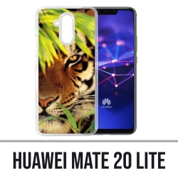 Coque Huawei Mate 20 Lite - Tigre Feuilles