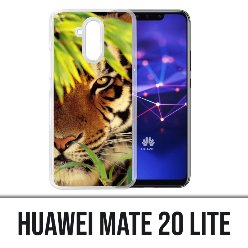 Huawei Mate 20 Lite Case - Tiger Leaves