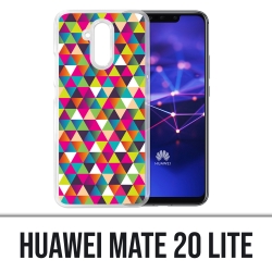 Funda Huawei Mate 20 Lite - Triángulo multicolor
