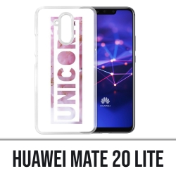Coque Huawei Mate 20 Lite - Unicorn Fleurs Licorne