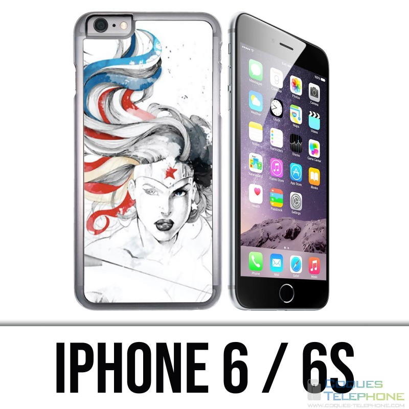 Coque iPhone 6 / 6S - Wonder Woman Art Design