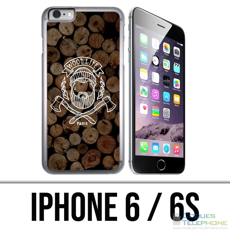 Custodia per iPhone 6 / 6S - Wood Life