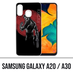 Coque Samsung Galaxy A20 / A30 - Wolverine