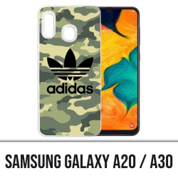 Samsung Galaxy A20 / A30 Abdeckung - Adidas Military