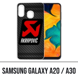 Samsung Galaxy A20 / A30 cover - Akrapovic