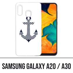 Samsung Galaxy A20 / A30 Abdeckung - Marine Anchor 2