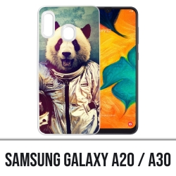 Samsung Galaxy A20 / A30 Abdeckung - Tierastronaut Panda