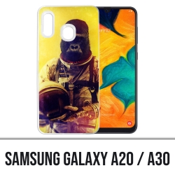 Samsung Galaxy A20 / A30 Abdeckung - Tierastronautenaffe